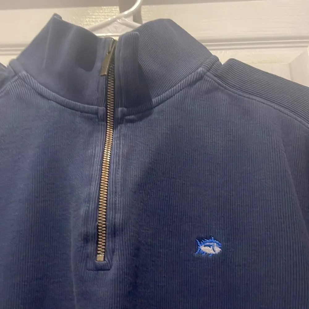 Southern Tide the Skipjack 1/4 zip pullover SZ medium